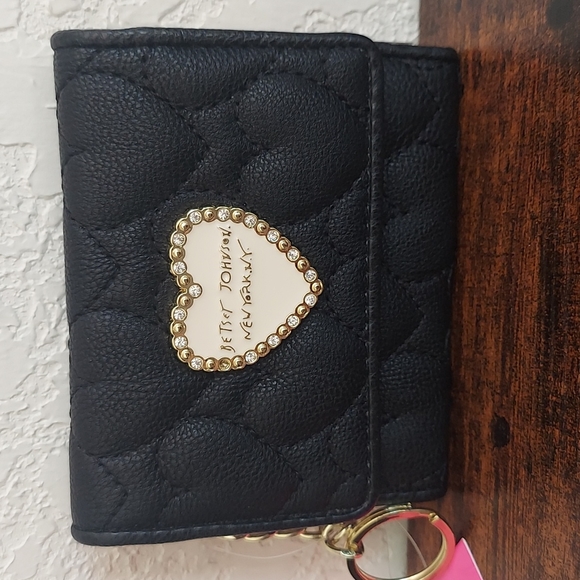 Betsey Johnson Bags Betsey Johnson Coin Purse Small Wallet Quilted